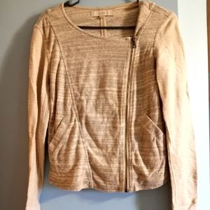 TAN LOFT MOTO JACKET